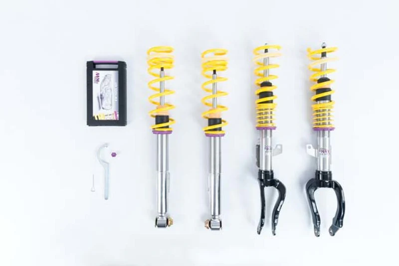 KW Coilover Kit V3 BMW 5 Series F10 AWD Sedan/F06 6 Series Gran Coupe AWD w/o EDC Bundle - Image 6