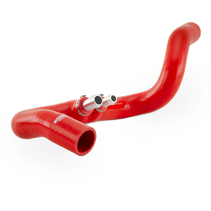 Mishimoto 2018+ Jeep Wrangler JL / Gladiator JT 3.6L AT Red Silicone Radiator Coolant Hose Kit - Image 7