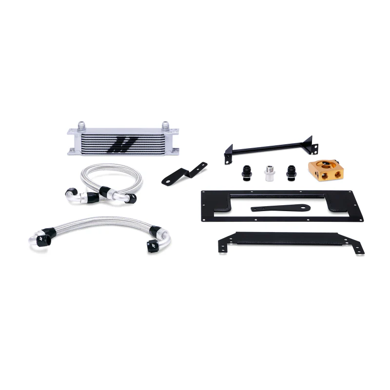 Mishimoto 99-05 Mazda Miata Thermostatic Oil Cooler Kit - Silver - Image 3